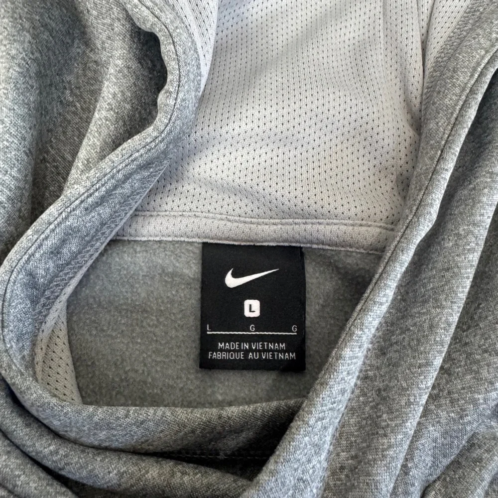 Nike Philadelphia Eagles Hoodie Fan Gear Womens Large NFL Football Pullover Gray